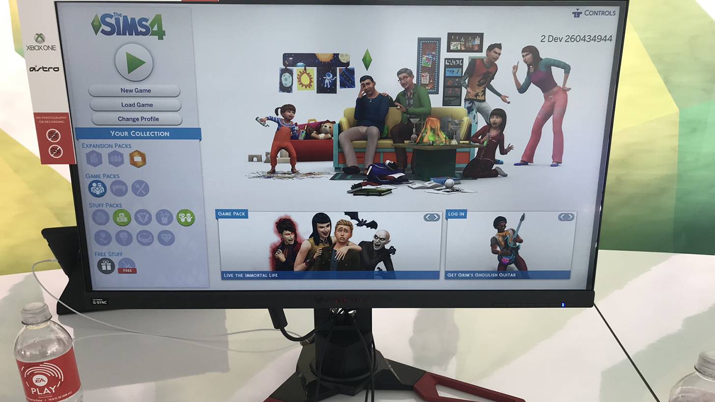 The Sims 4 Console