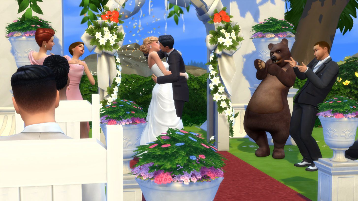 sims royal wedding