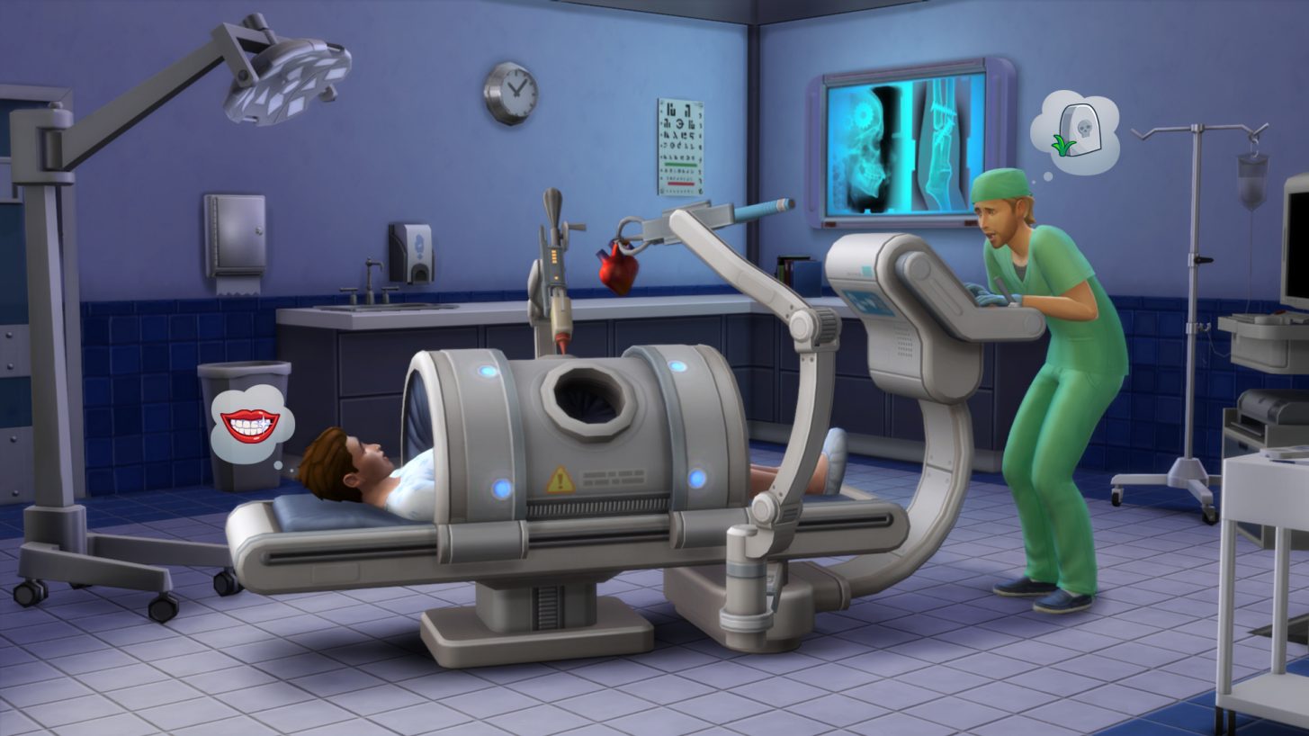 the sims 4 console ep al lavoro 01