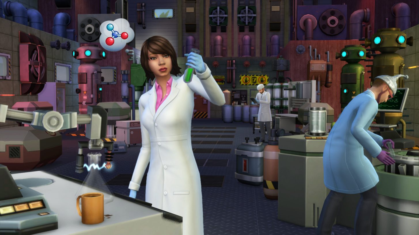 the sims 4 console ep al lavoro 02