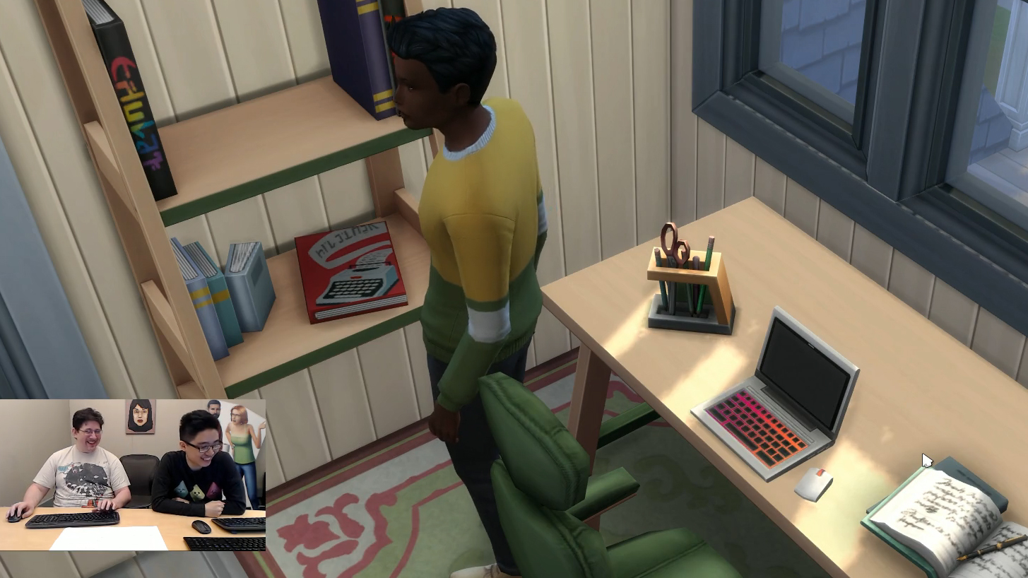 The Sims 4 freelancer