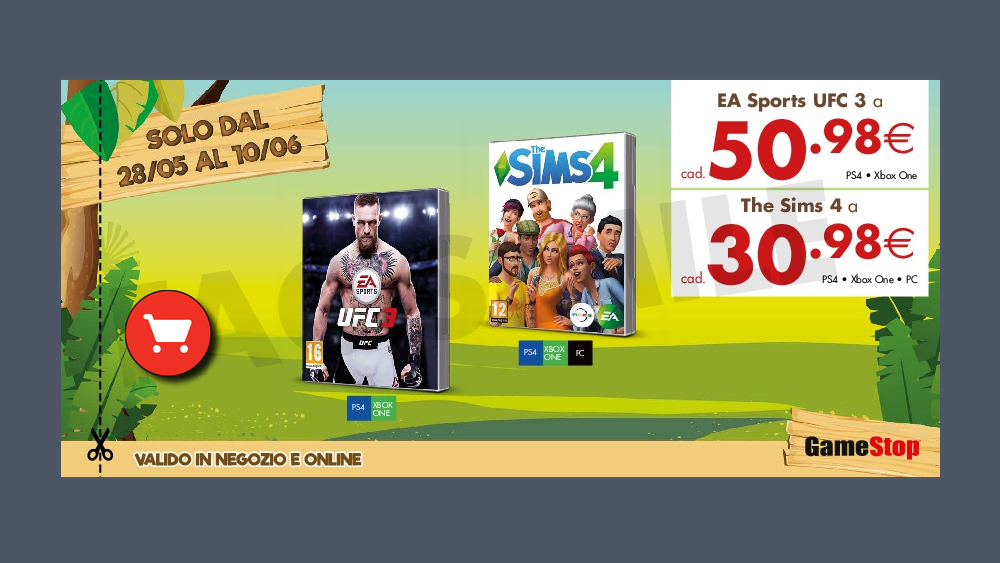 The Sims 4 Promozione Gamestop