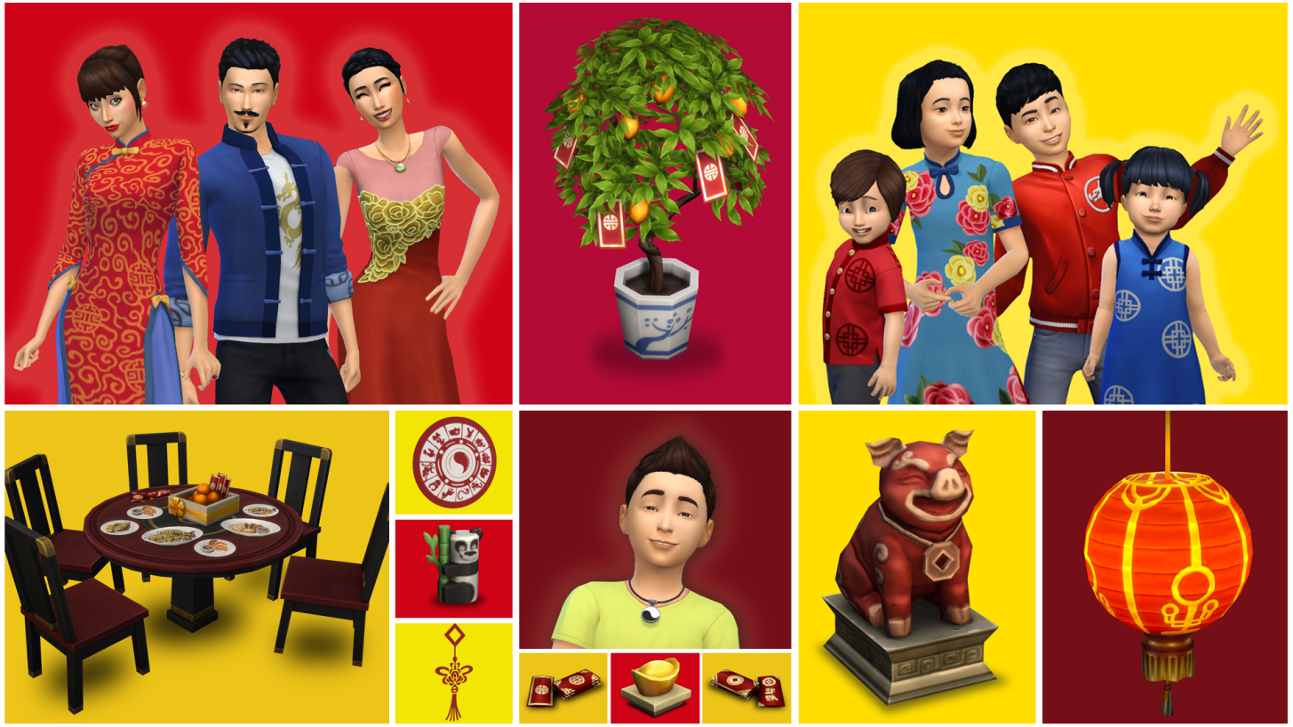 Anno lunare 2019 The Sims Anno lunare 2019 The Sims