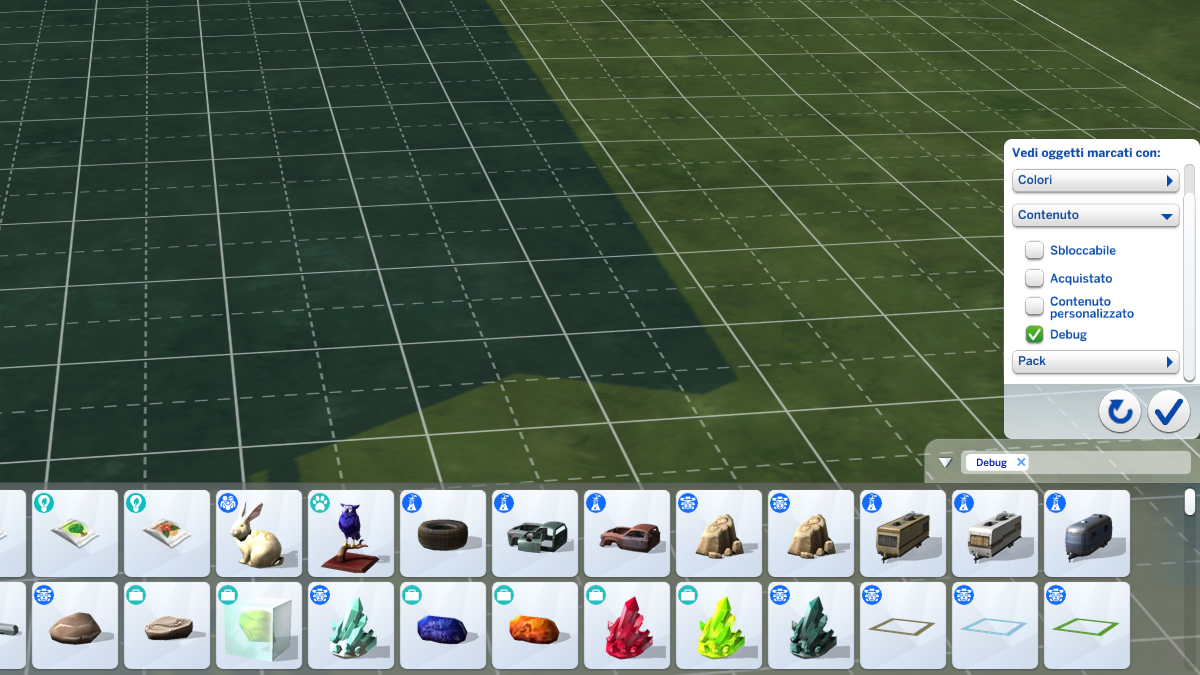 oggetti nascosti di The Sims 4