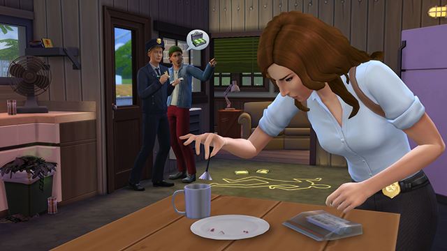 the sims 4 al lavoro