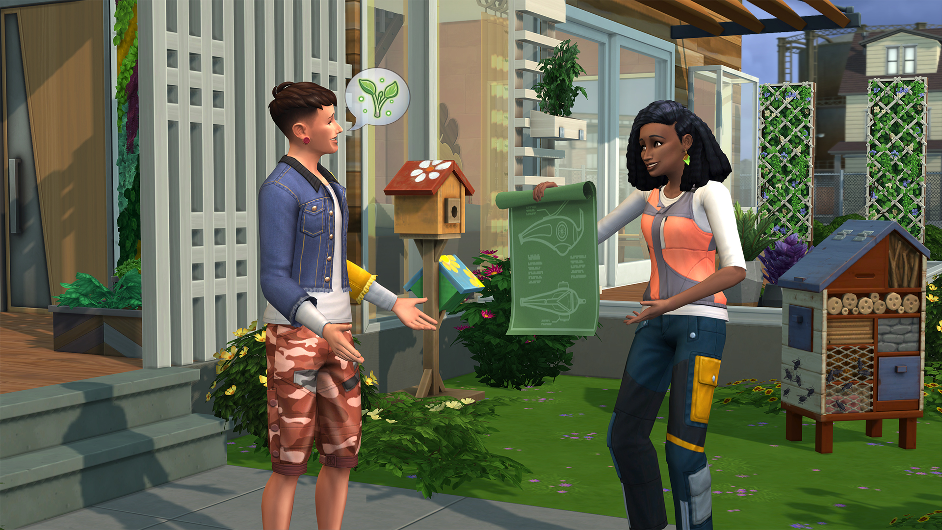 The SIms 4 Vita Ecologica Progettista Civile