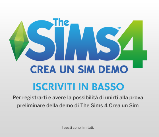 the sims 4 cas demo iscrizione