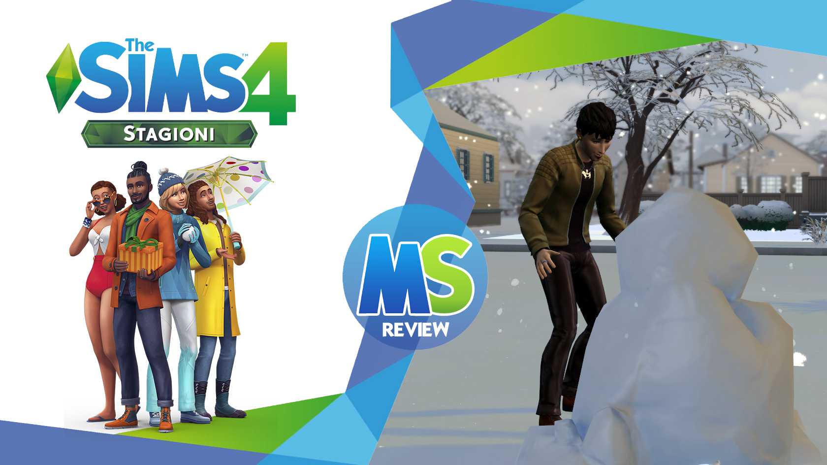 the sims 4 Stagioni review logo