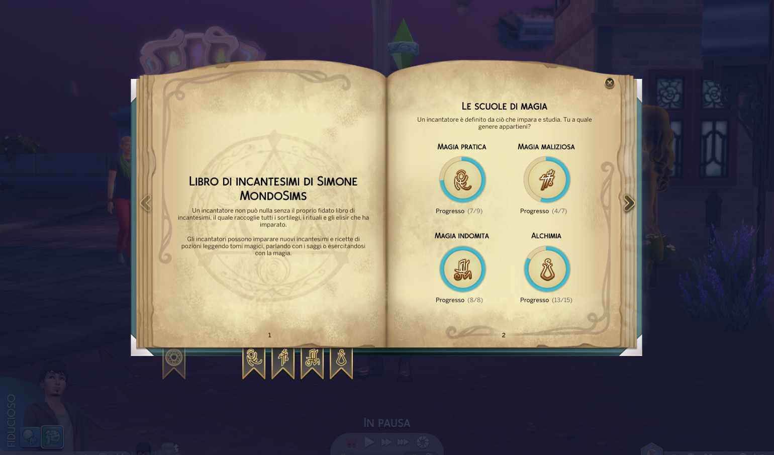 The Sims 4 Regno Della Magia Libro Incantesimi