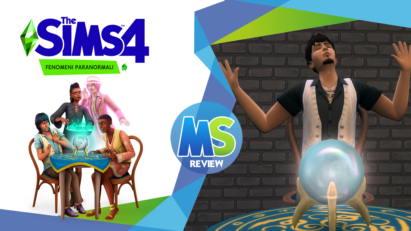 the sims 4 Fenomeni Paranormali Review