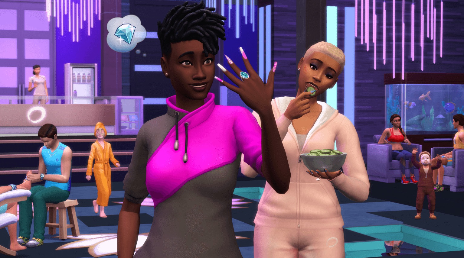 The Sims 4 Un Giorno alla Spa